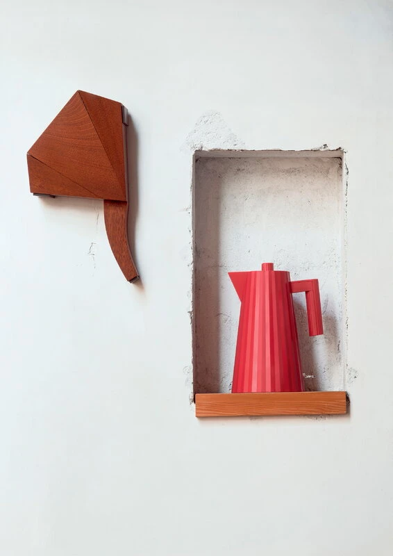 Alessi Plissé Electric Kettle 1,7 L, Red 4 Alessi Plissé Electric Kettle 1,7 L, Red - Image 2