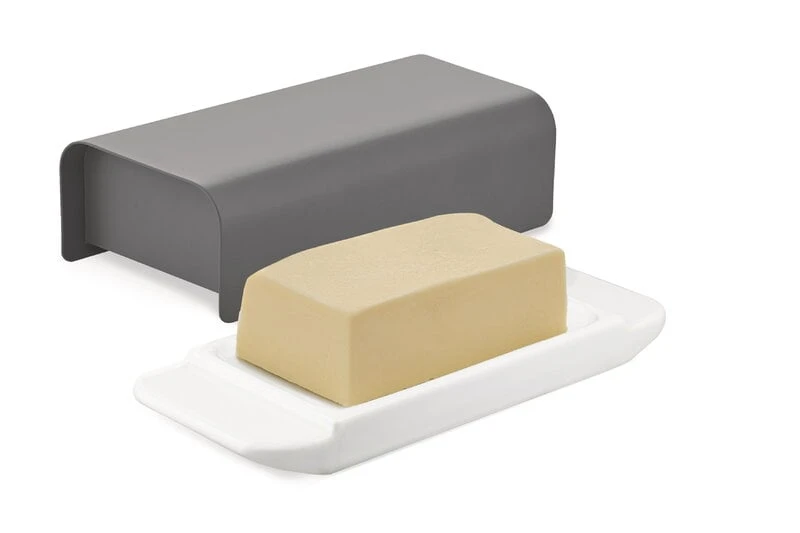 Alessi Mattina Butter Dish, Dark Grey 5 Alessi Mattina Butter Dish, Dark Grey - Image 3