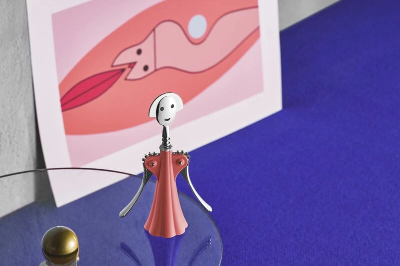 Alessi Anna G. Corkscrew, Pink 4 Alessi Anna G. Corkscrew, Pink - Image 2