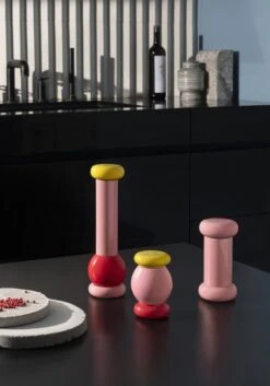 Alessi Sottsass Grinder, Large, Red - Pink - Yellow -Selected Kitchenware Store 07 Alessi 21 1 2021 19533 V 20210430 2