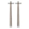 Georg Jensen Bernadotte Chopsticks With Rest, 2 Pcs 2 Georg Jensen Bernadotte Chopsticks With Rest, 2 Pcs -Selected Kitchenware Store 10019848 BERNADOTTE CHOPSTICKS SET WITH REST SS MANILKARA WOOD