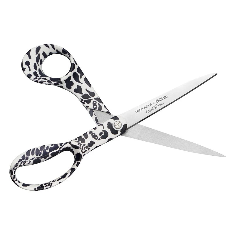 Iittala FXI Cheetah Scissors 21 Cm, Black - White 8 Iittala FXI Cheetah Scissors 21 Cm, Black - White - Image 6