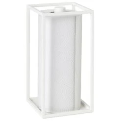 By Lassen Kubus Roll'in Kitchen Paper Holder, White