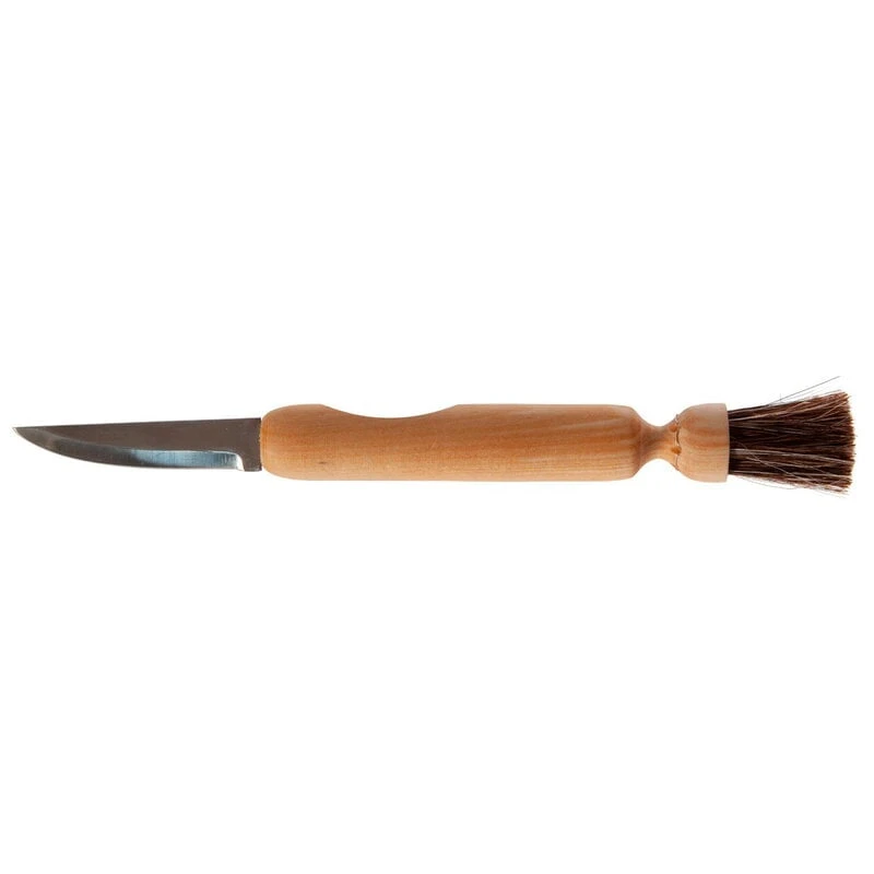 Iris Hantverk Mushroom Knife With Brush 3 Iris Hantverk Mushroom Knife With Brush