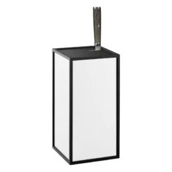 By Lassen K'Block Knife Holder/container, White
