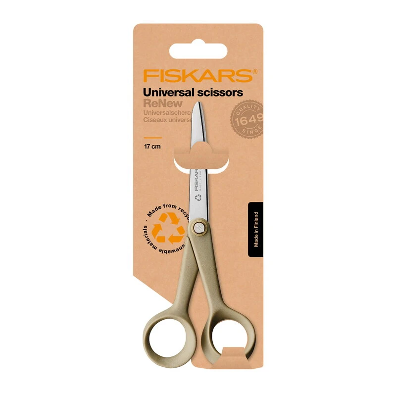 Fiskars ReNew Small Universal Scissors, 17 Cm 4 Fiskars ReNew Small Universal Scissors, 17 Cm - Image 2
