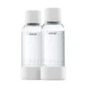 Mysoda Water Bottle 0,5 L, 2 Pcs, White -Selected Kitchenware Store 2MySoda 21 th