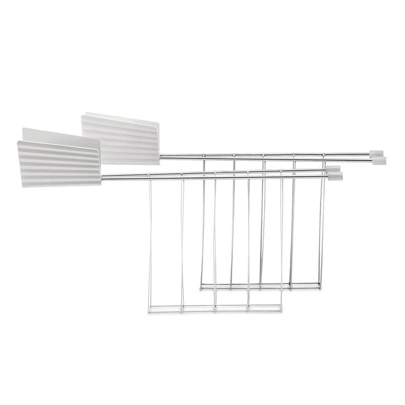 Alessi Plissé Toaster Rack, White 3 Alessi Plissé Toaster Rack, White