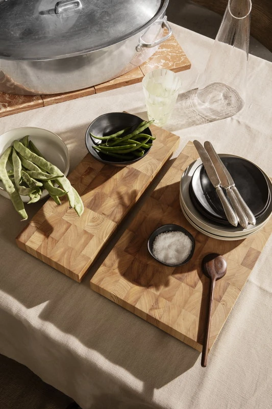 Ferm LIVING Chess Cutting Board, Rectangle, Large 4 Ferm LIVING Chess Cutting Board, Rectangle, Large - Image 2