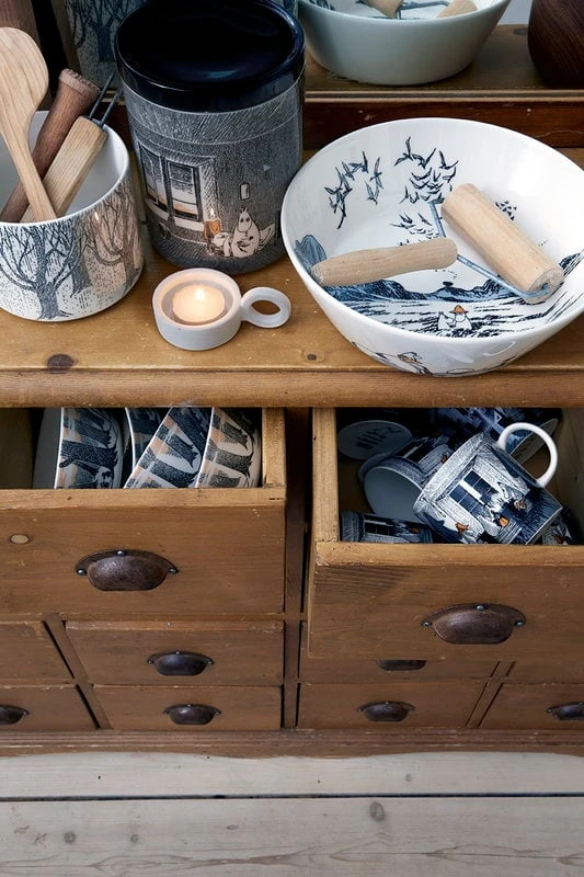 Arabia Moomin Jar, 0,7 L, True To Its Origins 6 Arabia Moomin Jar, 0,7 L, True To Its Origins - Image 4