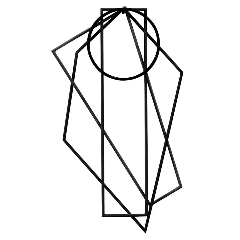 Valerie_objects Trivets, 4 Pcs, Lacquered Steel, Black 3 Valerie_objects Trivets, 4 Pcs, Lacquered Steel, Black