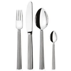 Georg Jensen Bernadotte Cutlery Set, 16 Pcs