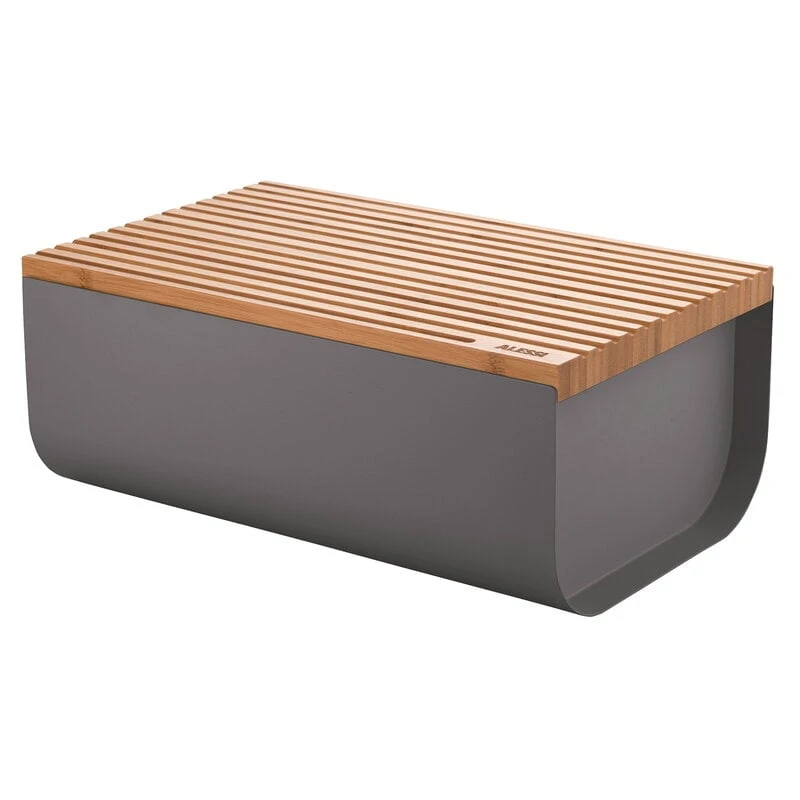 Alessi Mattina Breadbox, Dark Grey 3 Alessi Mattina Breadbox, Dark Grey