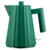 Alessi Plissé Electric Kettle, 1 L, Green -Selected Kitchenware Store ALMDL06 1 GR