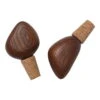 Ferm LIVING Cairn Wine Stoppers, Set Of 2, Dark Brown 2 Ferm LIVING Cairn Wine Stoppers, Set Of 2, Dark Brown -Selected Kitchenware Store FL1104266297 fermLIVING CairnWineStoppers 1104266297 pack 1 kb