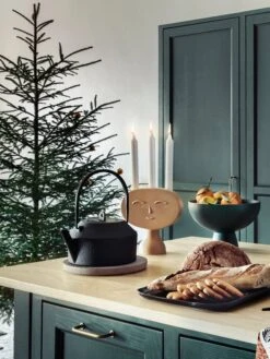 Muuto Groove Marble Trivet, Large, Grey -Selected Kitchenware Store Fds joulu19 9 extra