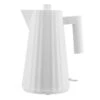Alessi Plissé Electric Kettle 1,7 L, White 2 Alessi Plissé Electric Kettle 1,7 L, White -Selected Kitchenware Store MDL06 W 01