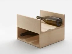 Mattiazzi Bibita Bottle Rack, Beech -Selected Kitchenware Store Pic 200705 Mattiazzi192450