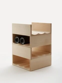 Mattiazzi Bibita Bottle Rack, Beech -Selected Kitchenware Store Pic 200705 Mattiazzi192600