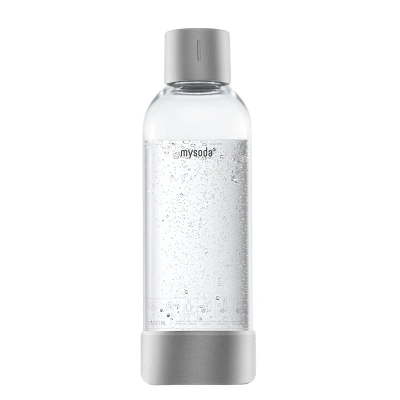 Mysoda Premium Water Bottle 1 L, Silver 3 Mysoda Premium Water Bottle 1 L, Silver