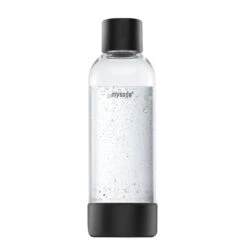 Mysoda Premium Water Bottle 1 L, Black