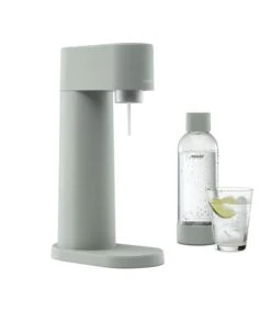 Mysoda Woody Sparkling Water Maker, Pigeon -Selected Kitchenware Store Woody Pigeon side