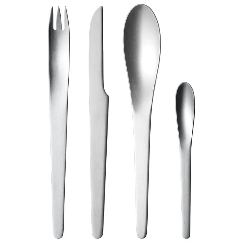 Georg Jensen Arne Jacobsen Cutlery Set, 24 Parts 3 Georg Jensen Arne Jacobsen Cutlery Set, 24 Parts