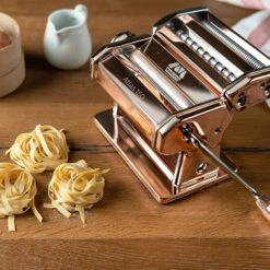 Marcato Atlas 150 Pasta Maker, Copper 6 Marcato Atlas 150 Pasta Maker, Copper -Selected Kitchenware Store maracato atlas 150 copper lifestyle borough kitchen 1296x