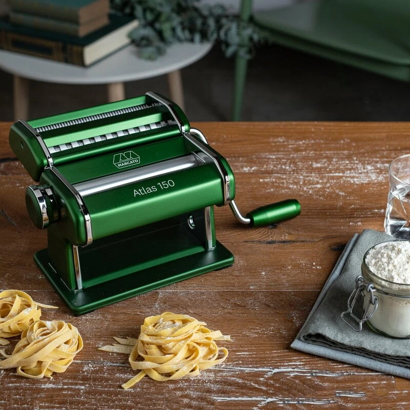 Marcato Atlas 150 Pasta Maker, Green 5 Marcato Atlas 150 Pasta Maker, Green - Image 3