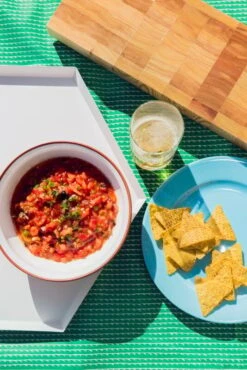 Ferm LIVING Chess Cutting Board, Rectangle, Small 8 Ferm LIVING Chess Cutting Board, Rectangle, Small -Selected Kitchenware Store taco Ruoka4